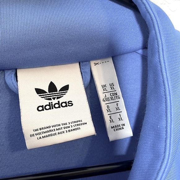 Adidas Light Blue Jacket Size XL - Picture 4 of 5